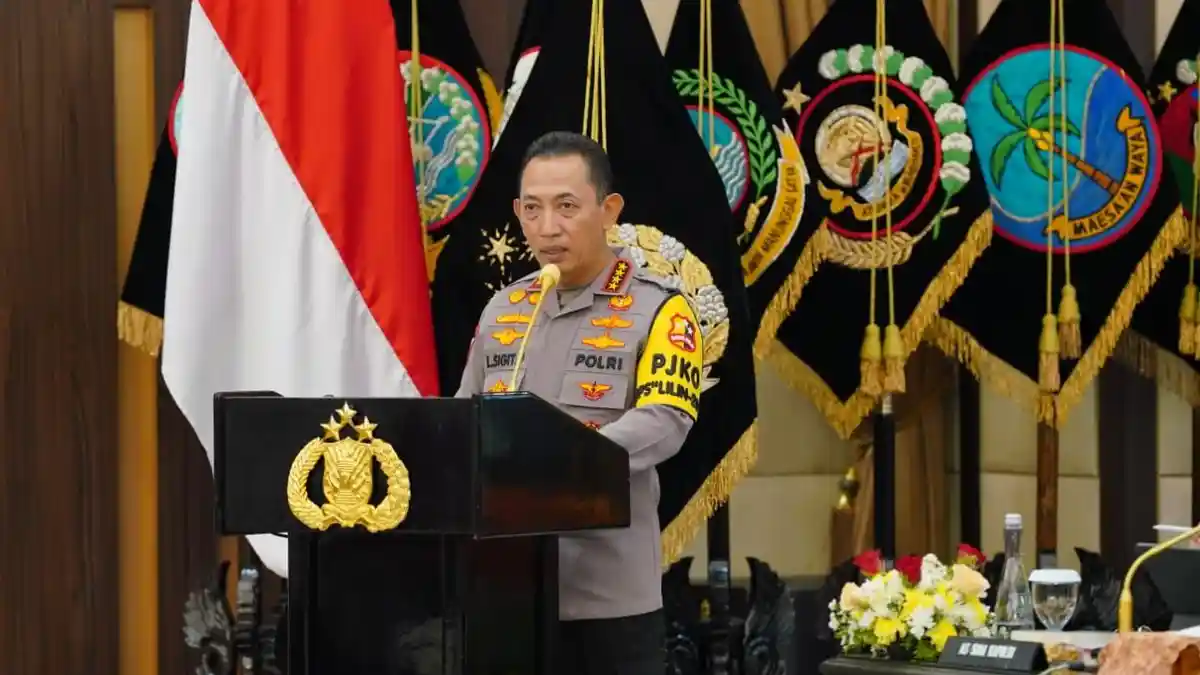 Kepala Kepolisian Negara Republik Indonesia Kapolri Jenderal Polisi Listyo Sigit Prabowo