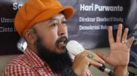 Direktur Eksekutif Studi Demokrasi Rakyat Sdr Hari Purwanto