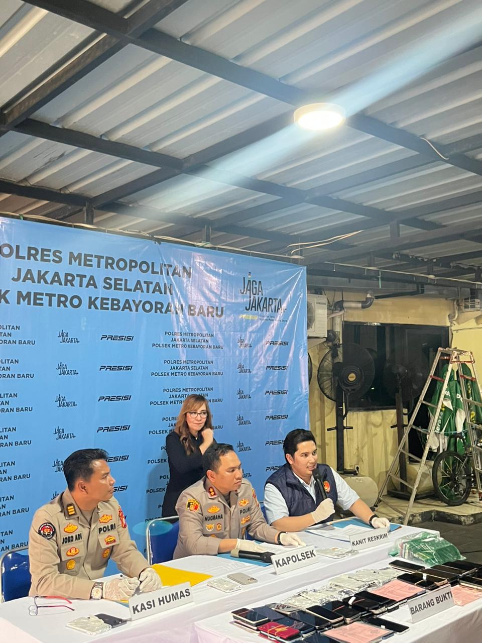 Konpers Polsek Metro Kebayoran Baru