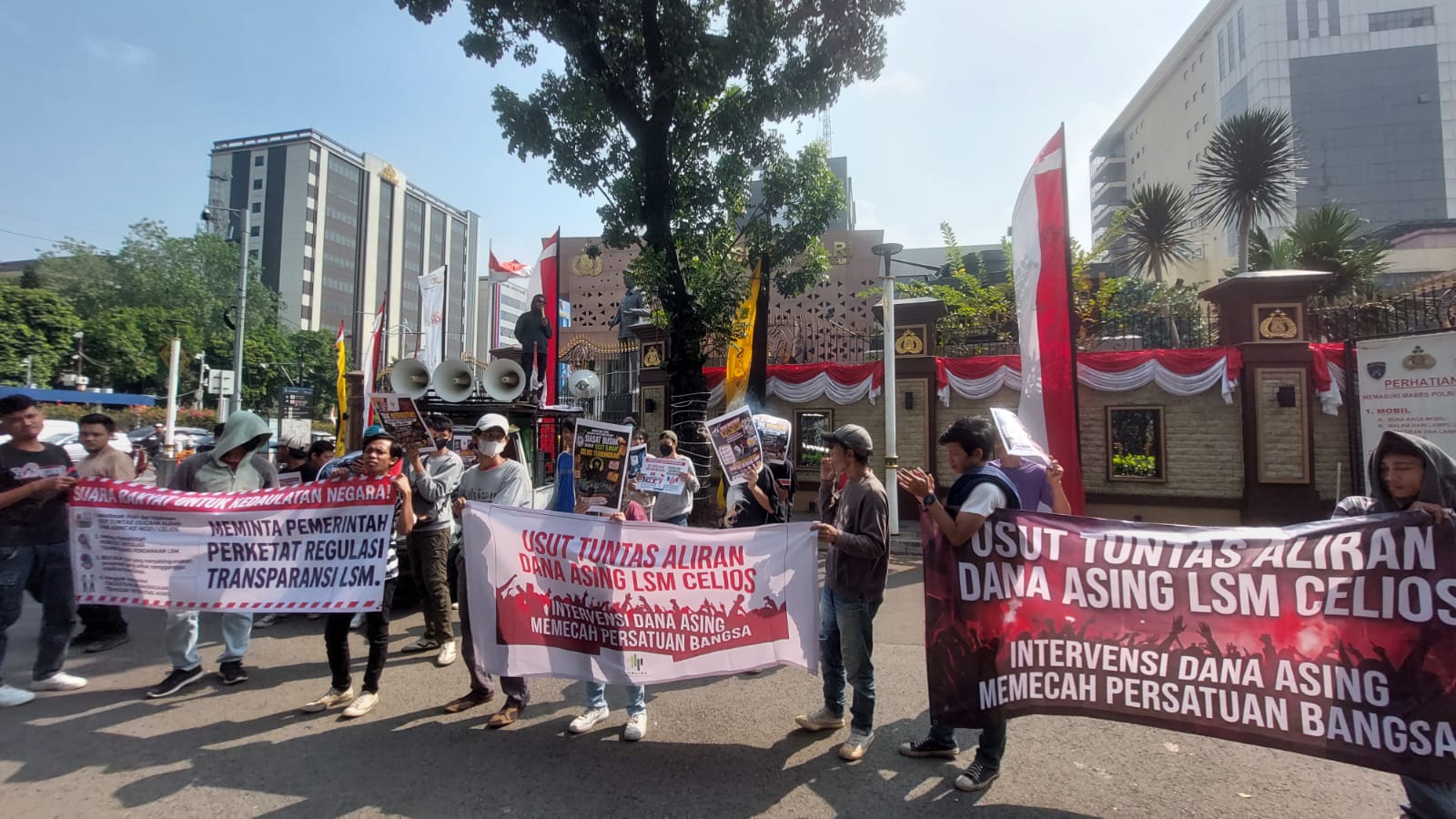 Aksi Pertasib Soroti Celios